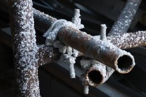 frozen pipe