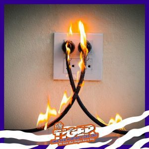 Electrical fire
