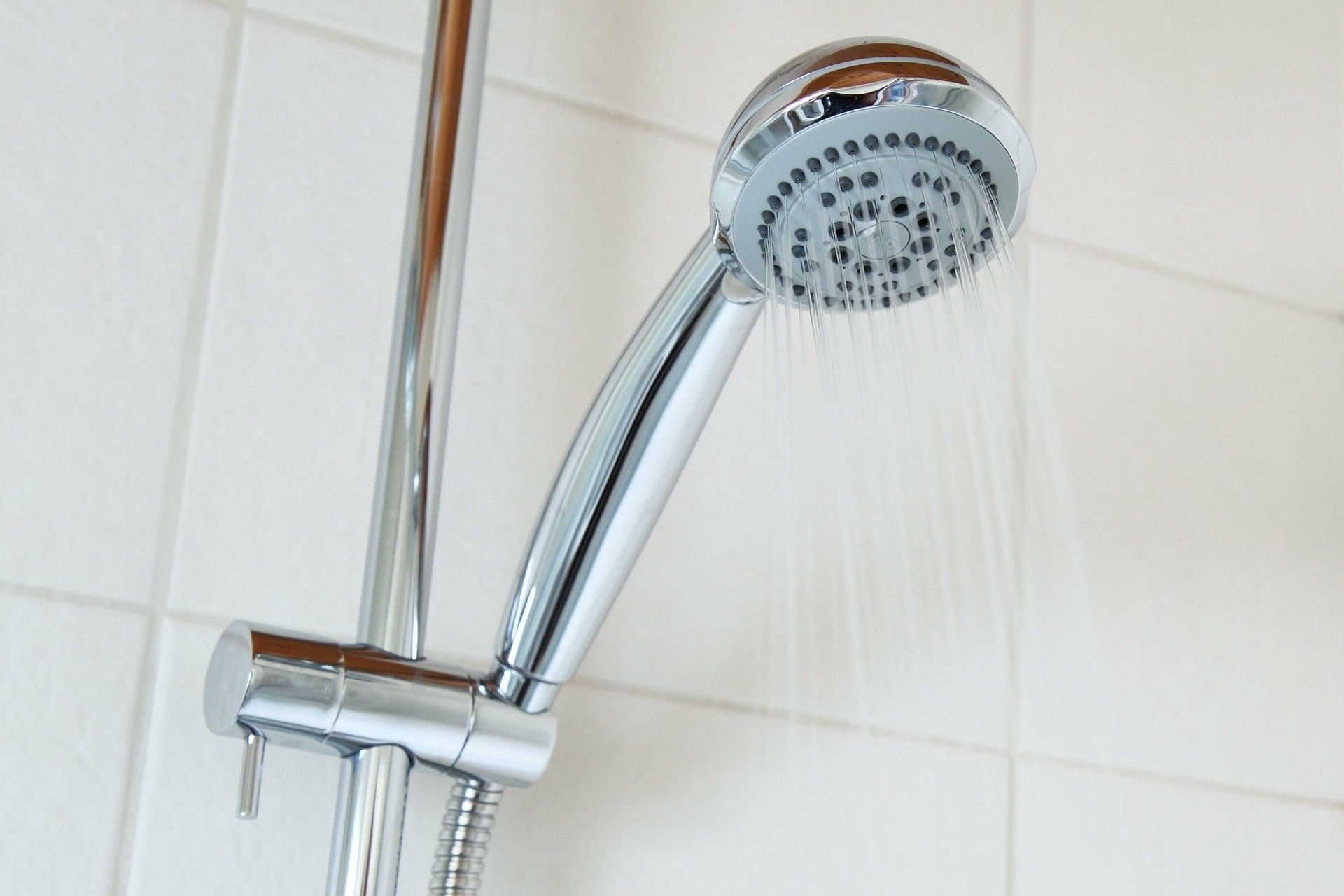 Save water by installing a low-flow shower head