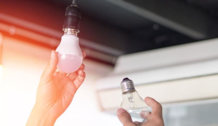 Utilizing LED lightbulbs to combat rising electrical costs