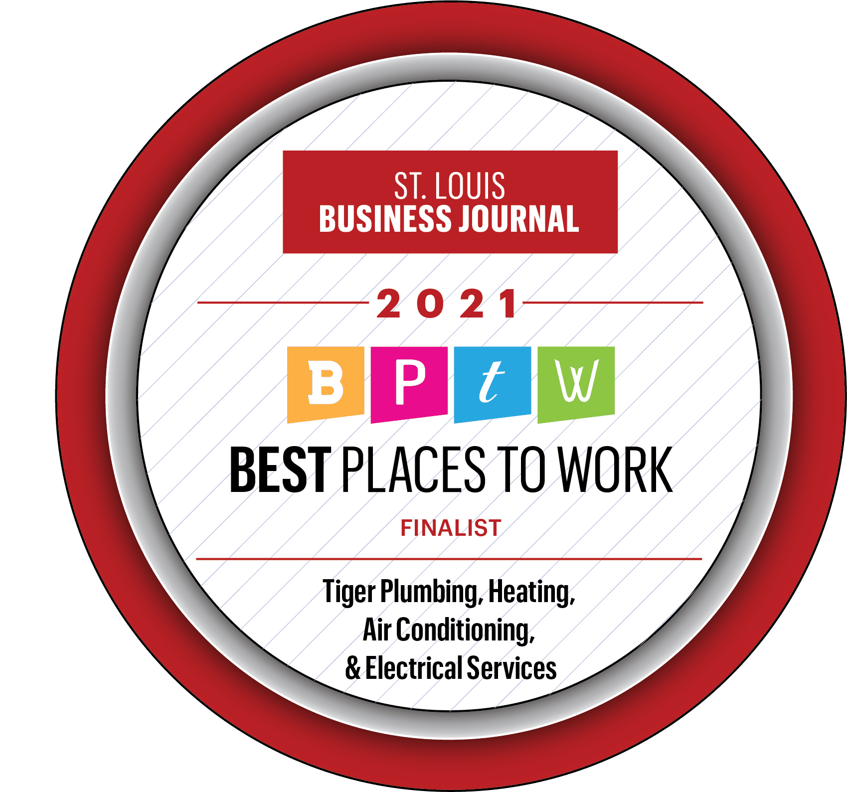 Saint Louis Business Journal Best Places to Work 2021 Finalist