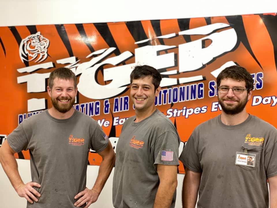 Professional and friendly plumbers at Tiger Services