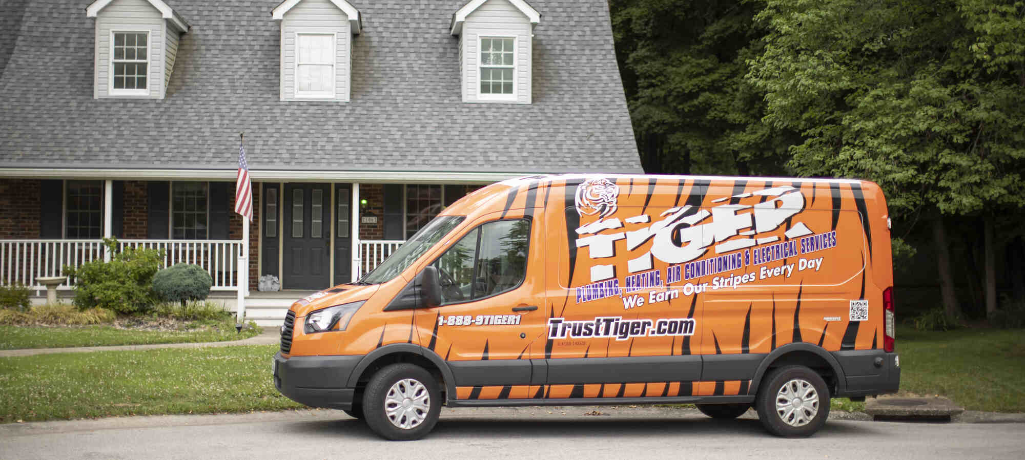 Tiger service van